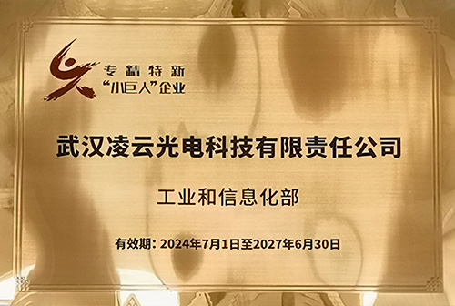 喜报丨凌云光电荣膺专精特新&ldquo;小巨人&rdquo;企业，...